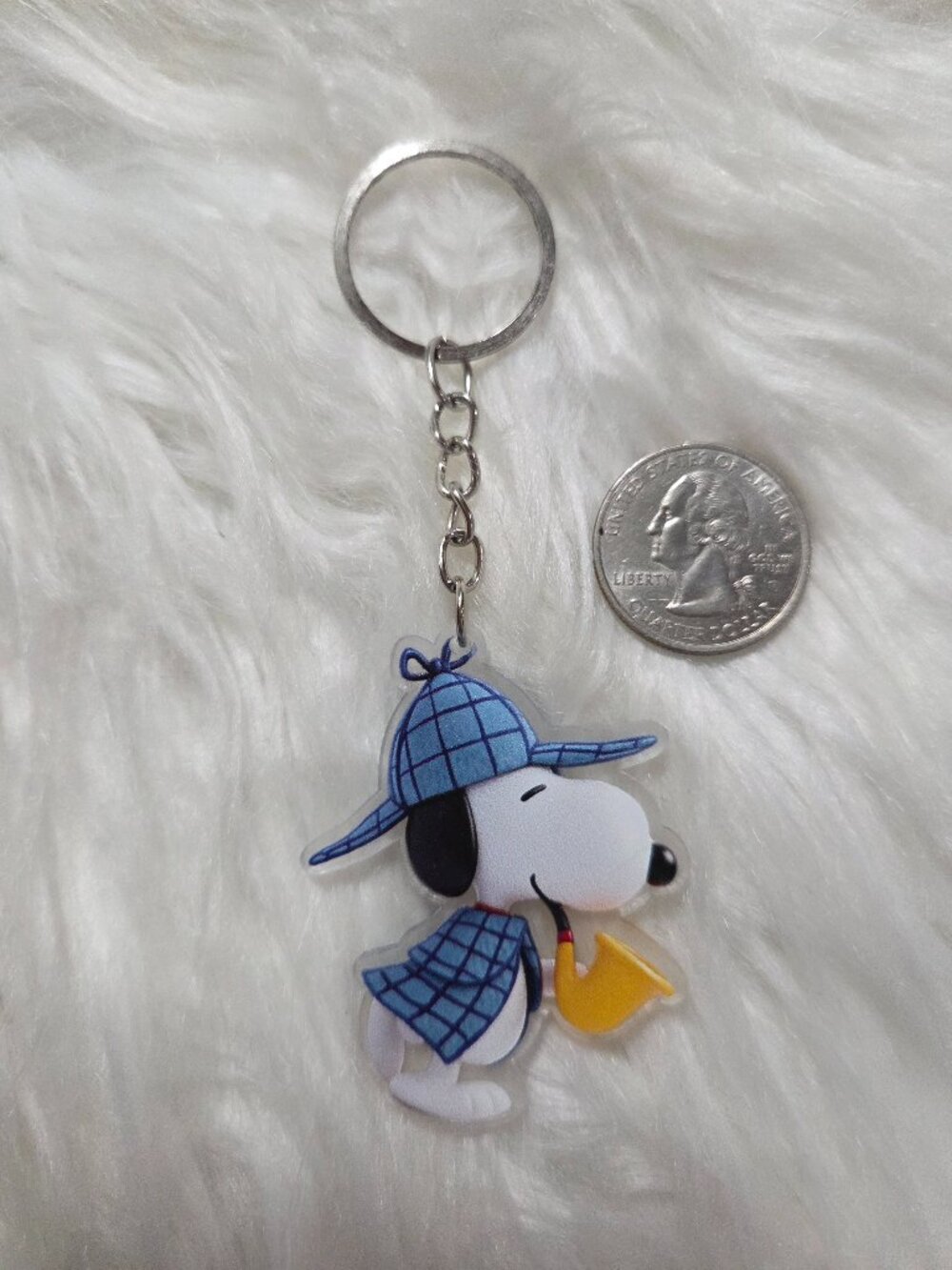Peanuts Detective Snoopy Keychain - Picture 4 of 4
